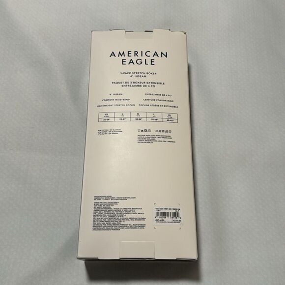 American Eagle Boxers Mens Small 3 Pack - Picture 2 of 2